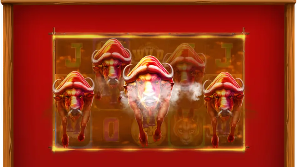 Wild Buffalo Herd feature stampeding across the reels and leaving wild symbols on the grid